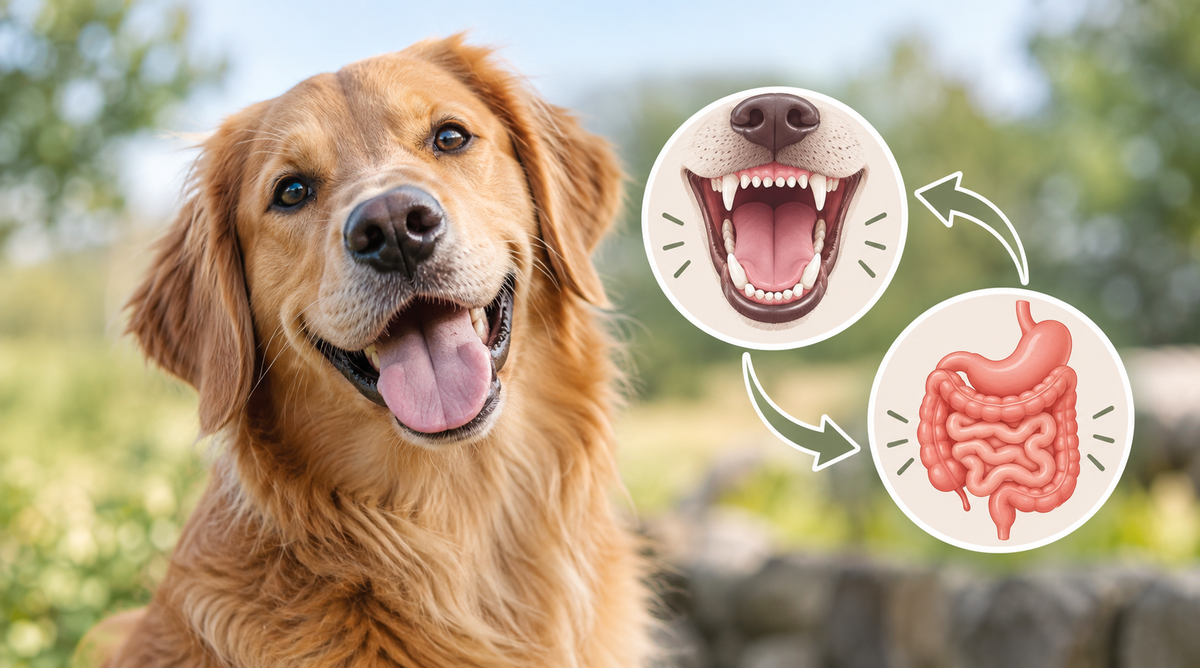 Is There a Link Between My Dog’s Bad Breath and Gut Health?