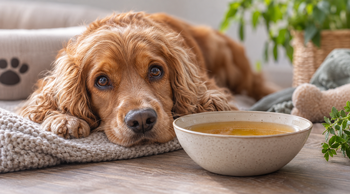Can broth help my dog's IBD?