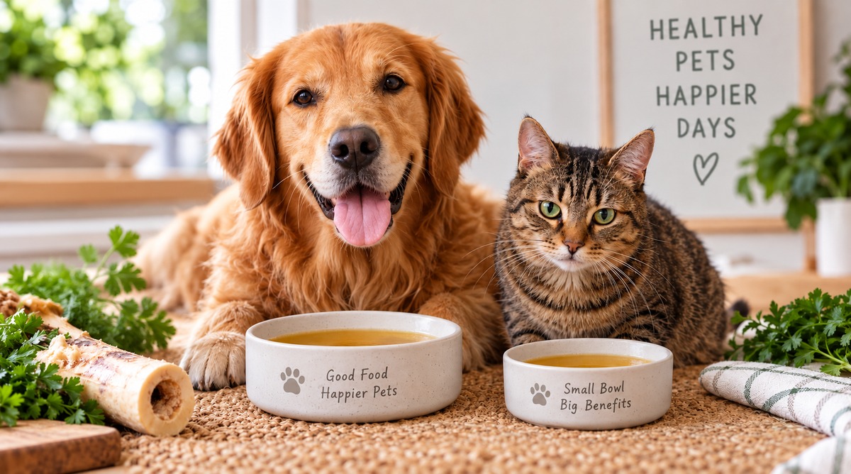 Five major benefits of bone broth for dogs