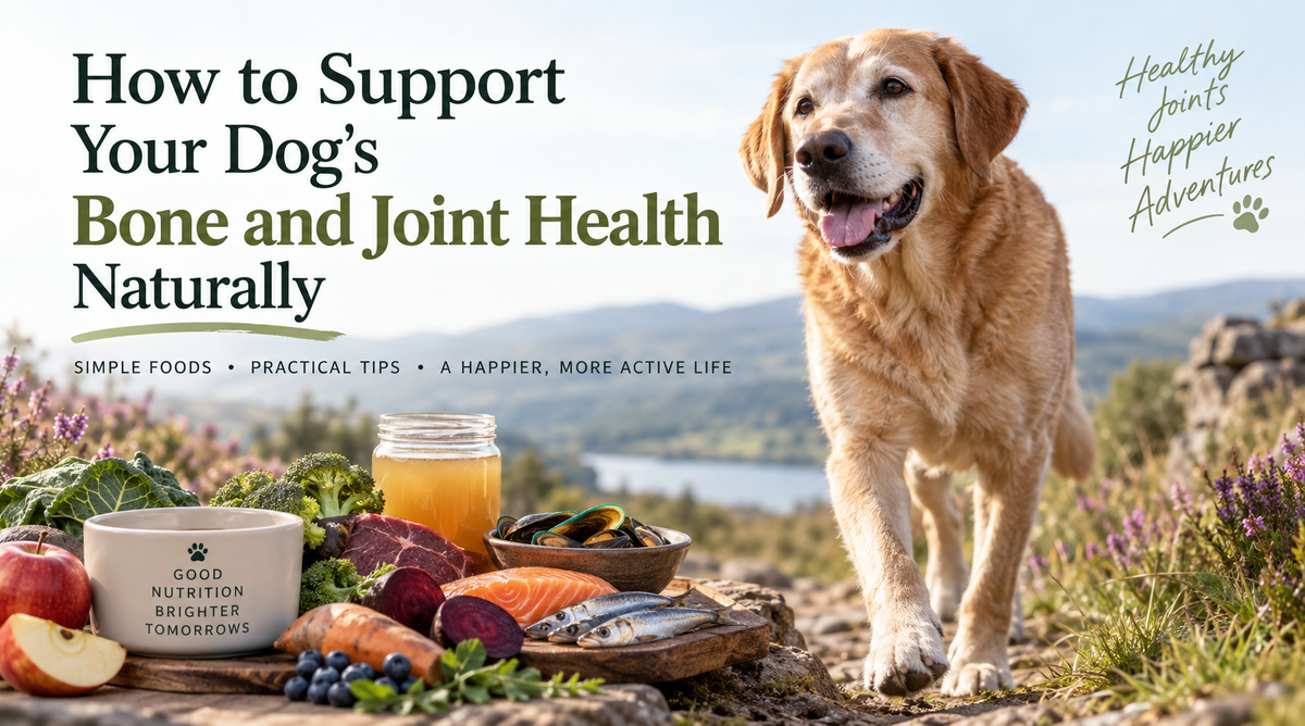 How to Support Your Dog’s Bone and Joint Health Naturally