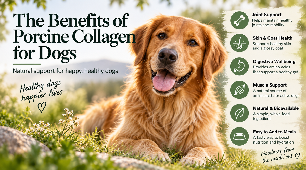 What Are the Benefits of Porcine Collagen for Dogs?
