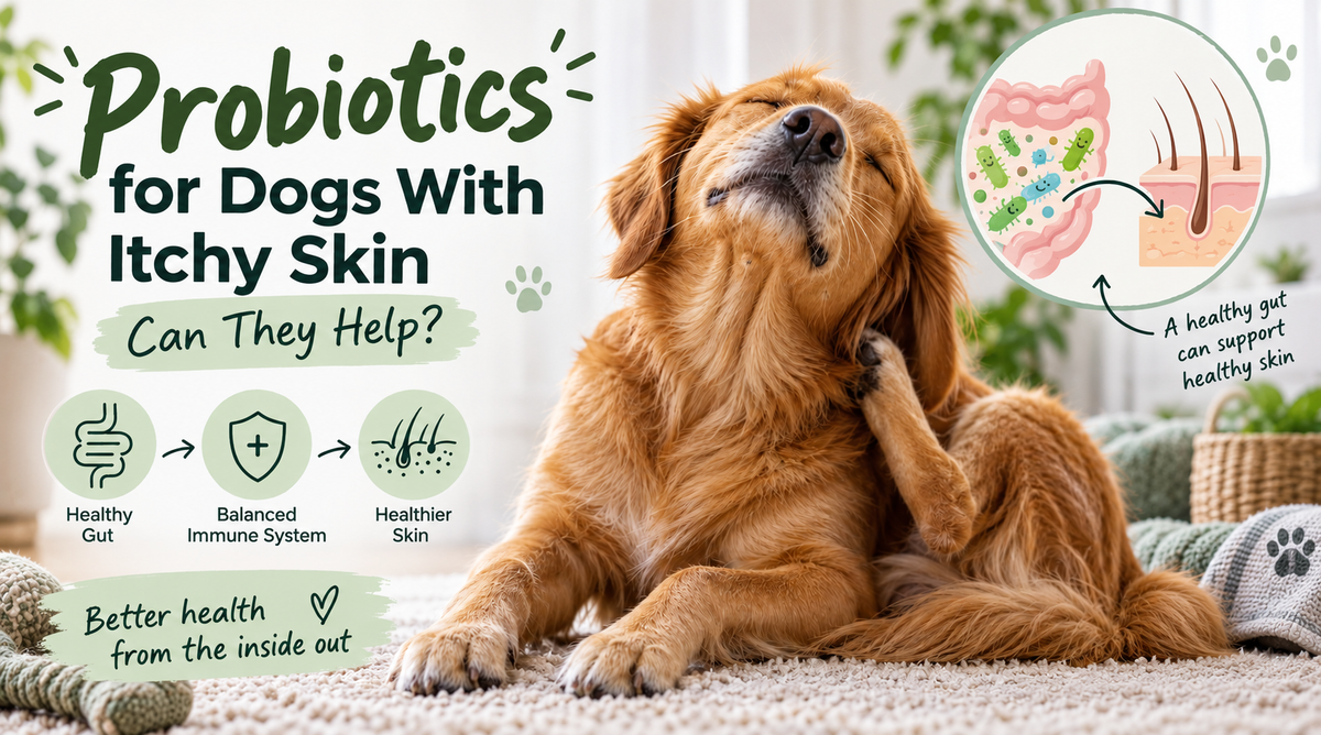Can Probiotics Help My Dog’s Itchy Skin?