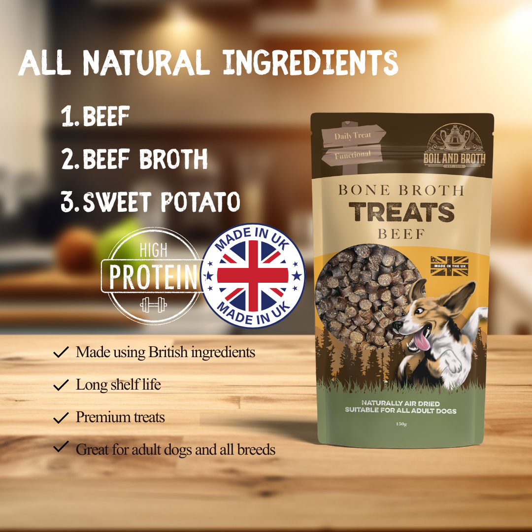 Beef Bone Broth Treats 150g
