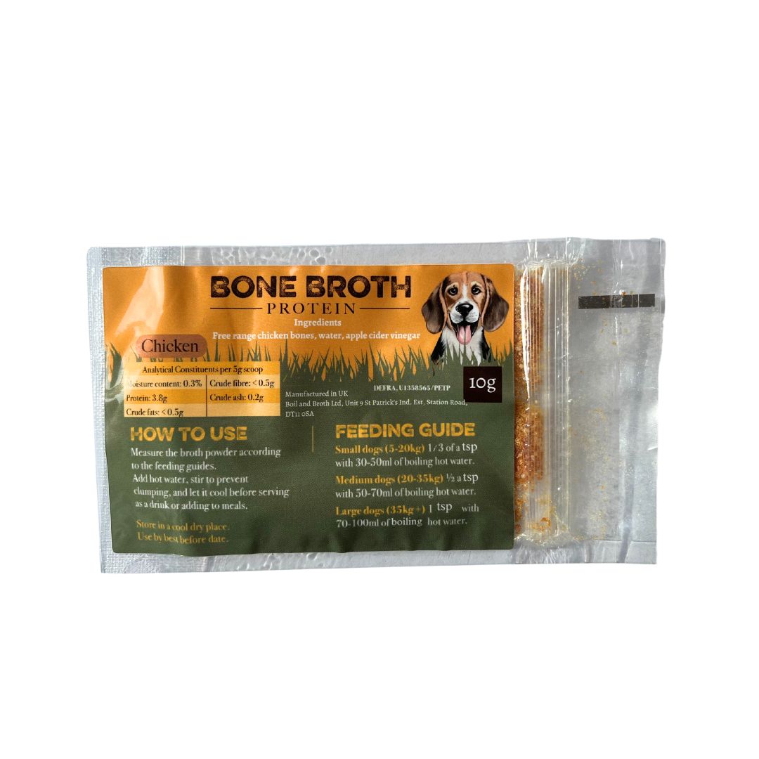 Chicken Broth for Dogs (10g)