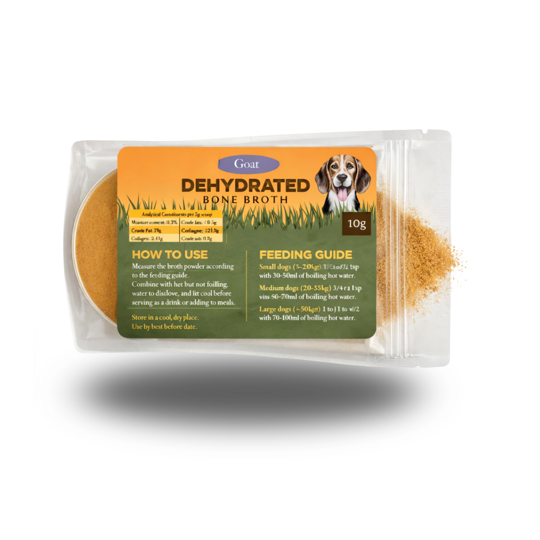 Dehydrated Goat Broth for Dogs (10g)
