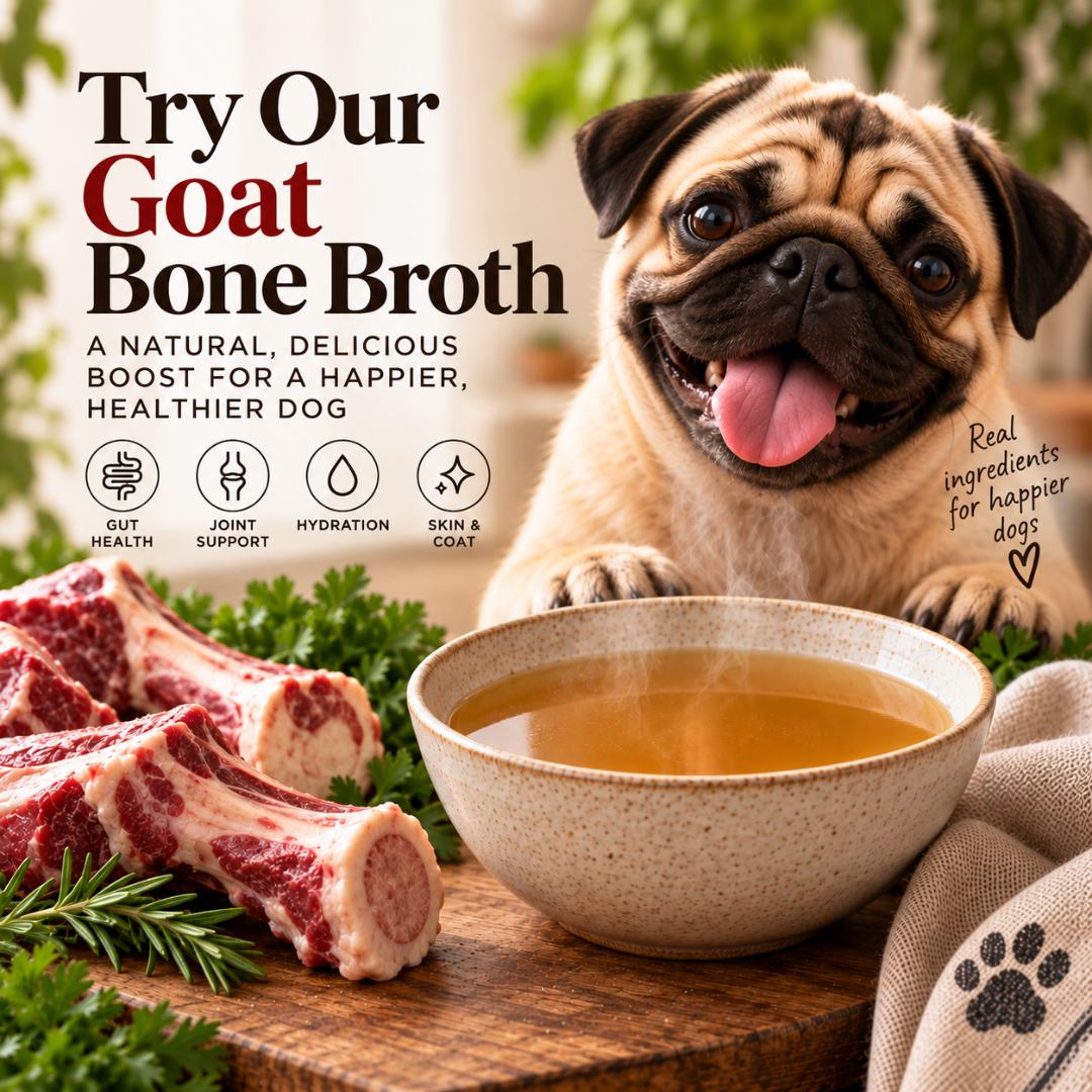 Goat Bone Broth for Dogs Sample 10g