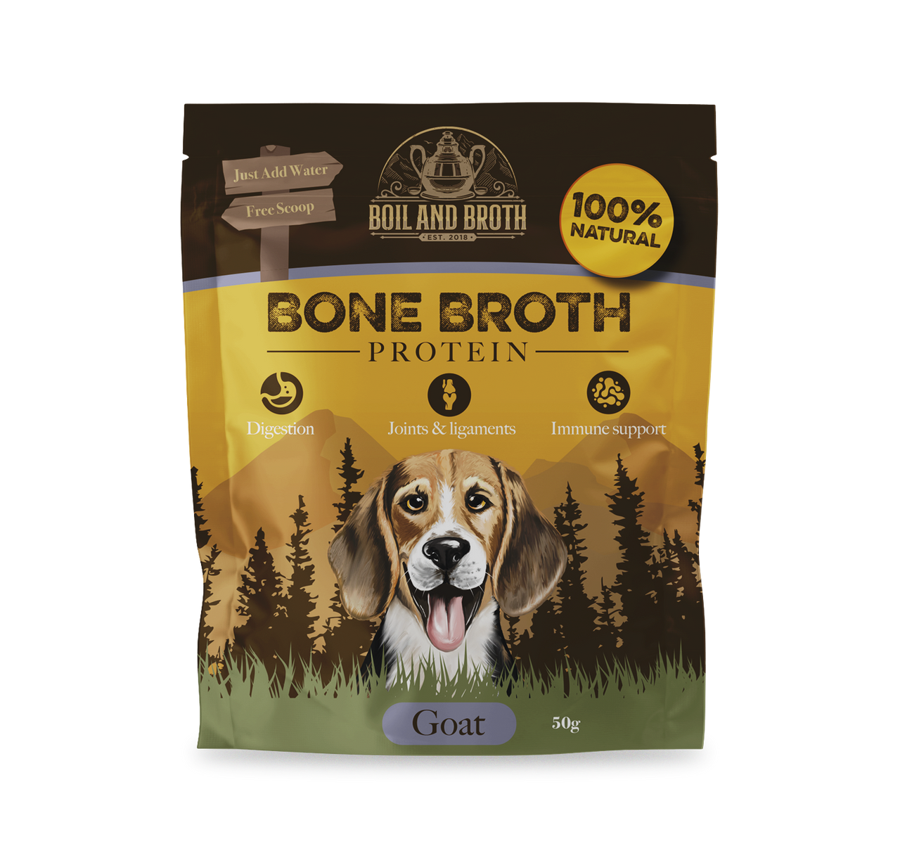 Goat Bone Broth for Dogs