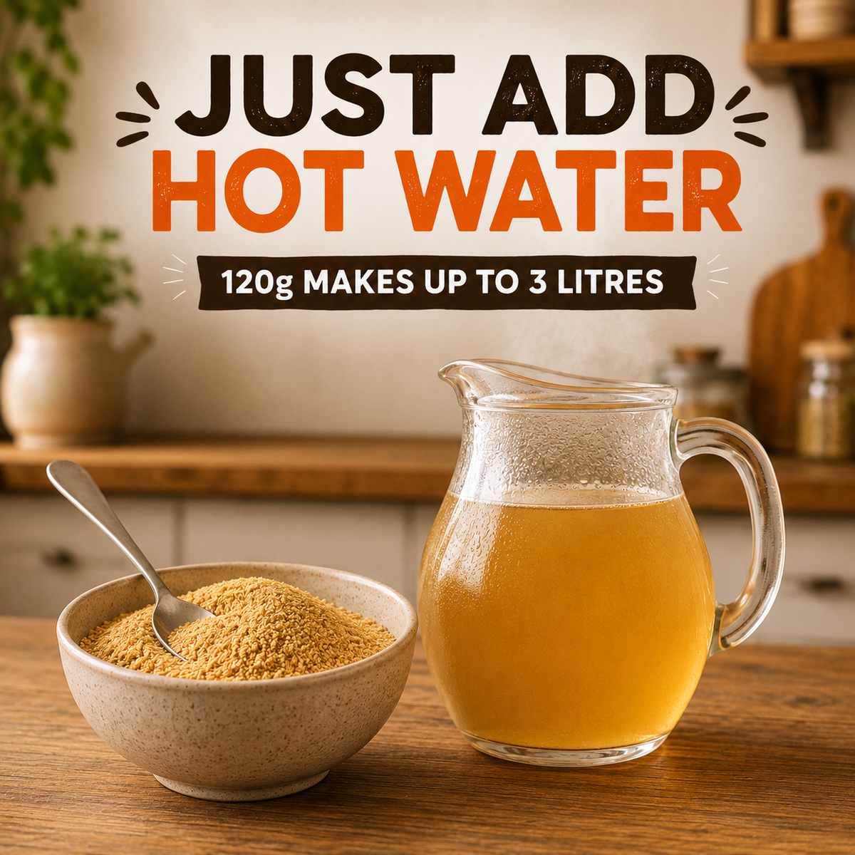 Beef Bone Broth for Dogs – 120g