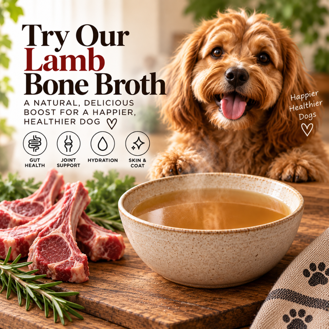 Lamb Bone Broth for Dogs Sample 10g