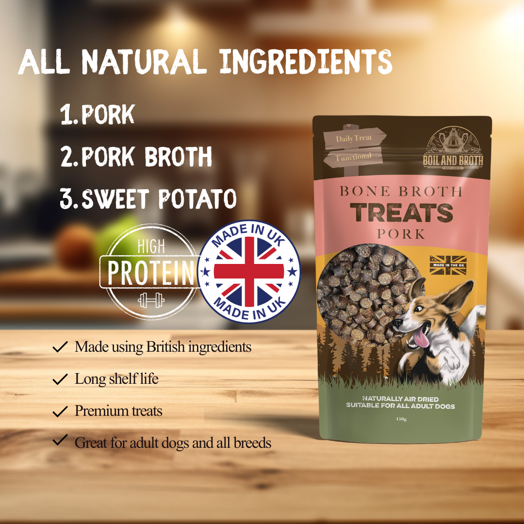 Pork Bone Broth Treats 150g