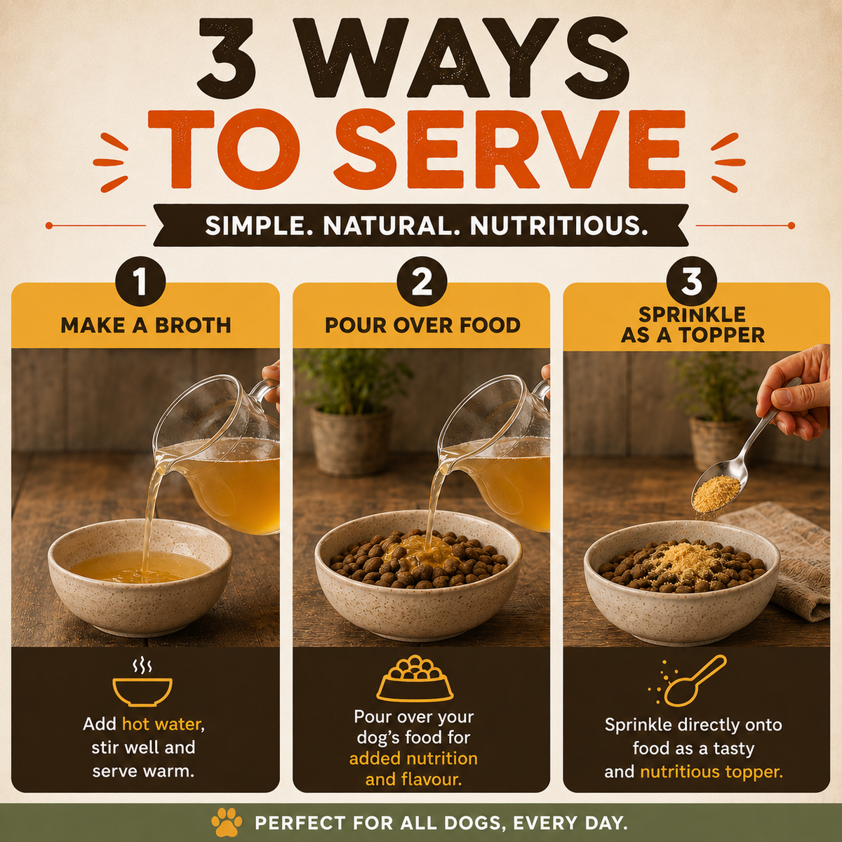 Venison Bone Broth for Dogs – 120g