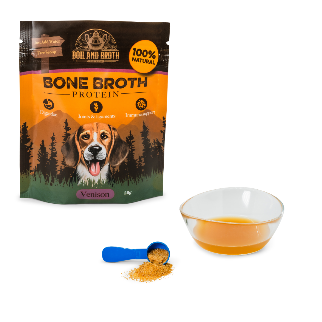 Picture of Venison Bone Broth for Dogs & Cats