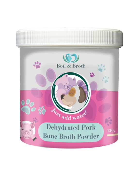 Pork bone broth powder for dogs